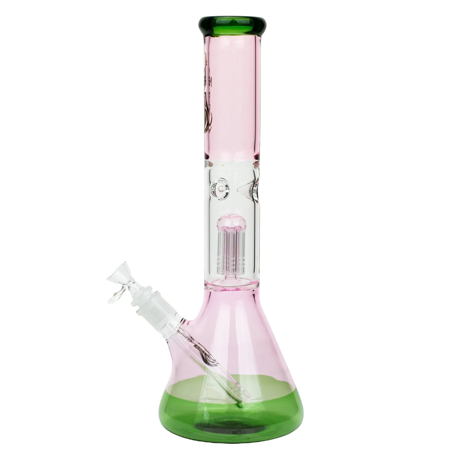 14.5" Genie Tree Arms Two Tone Water Bong