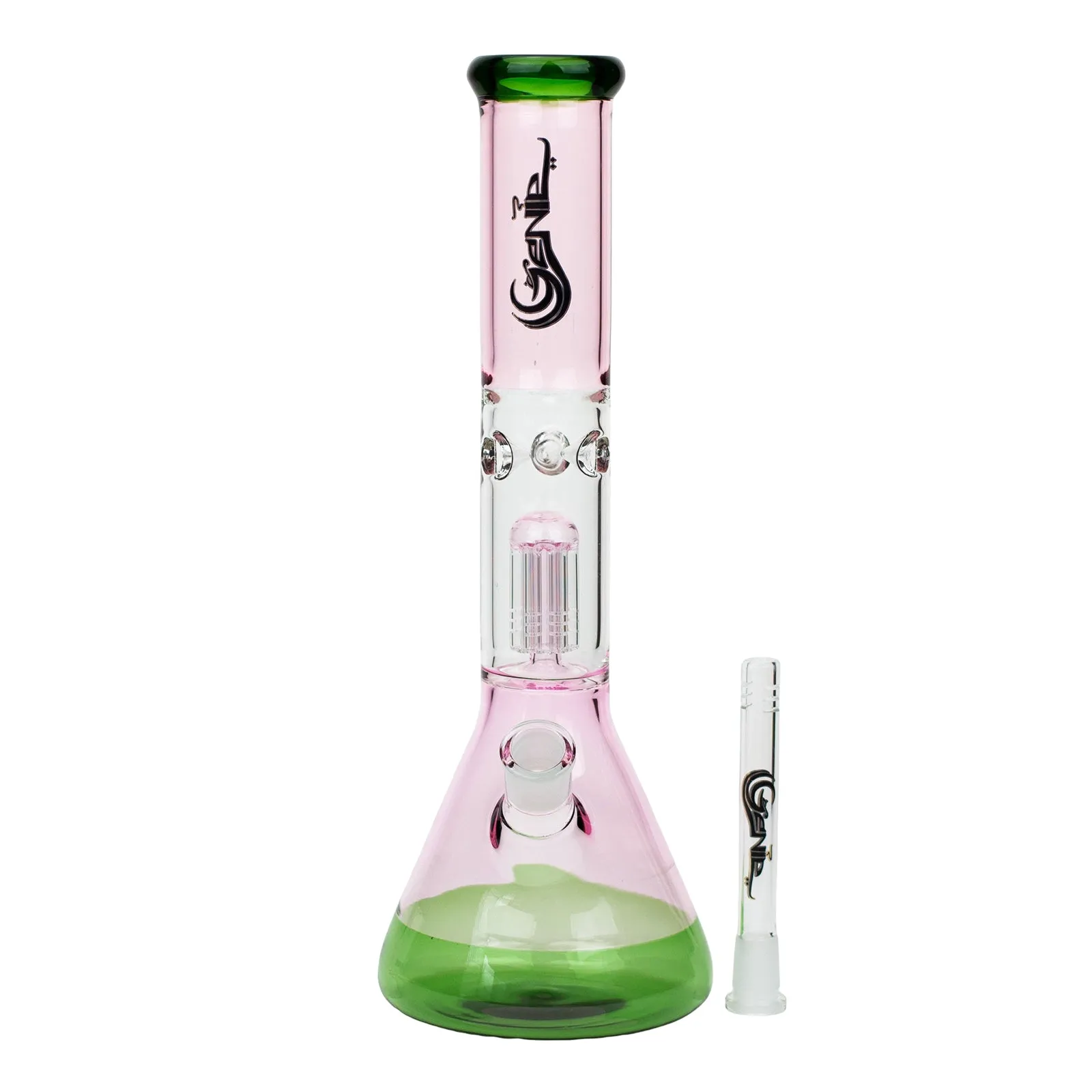 14.5" Genie Tree Arms Two Tone Water Bong