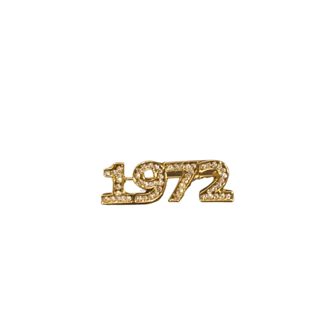 1972 Crystal Gold Pro-Life Pin