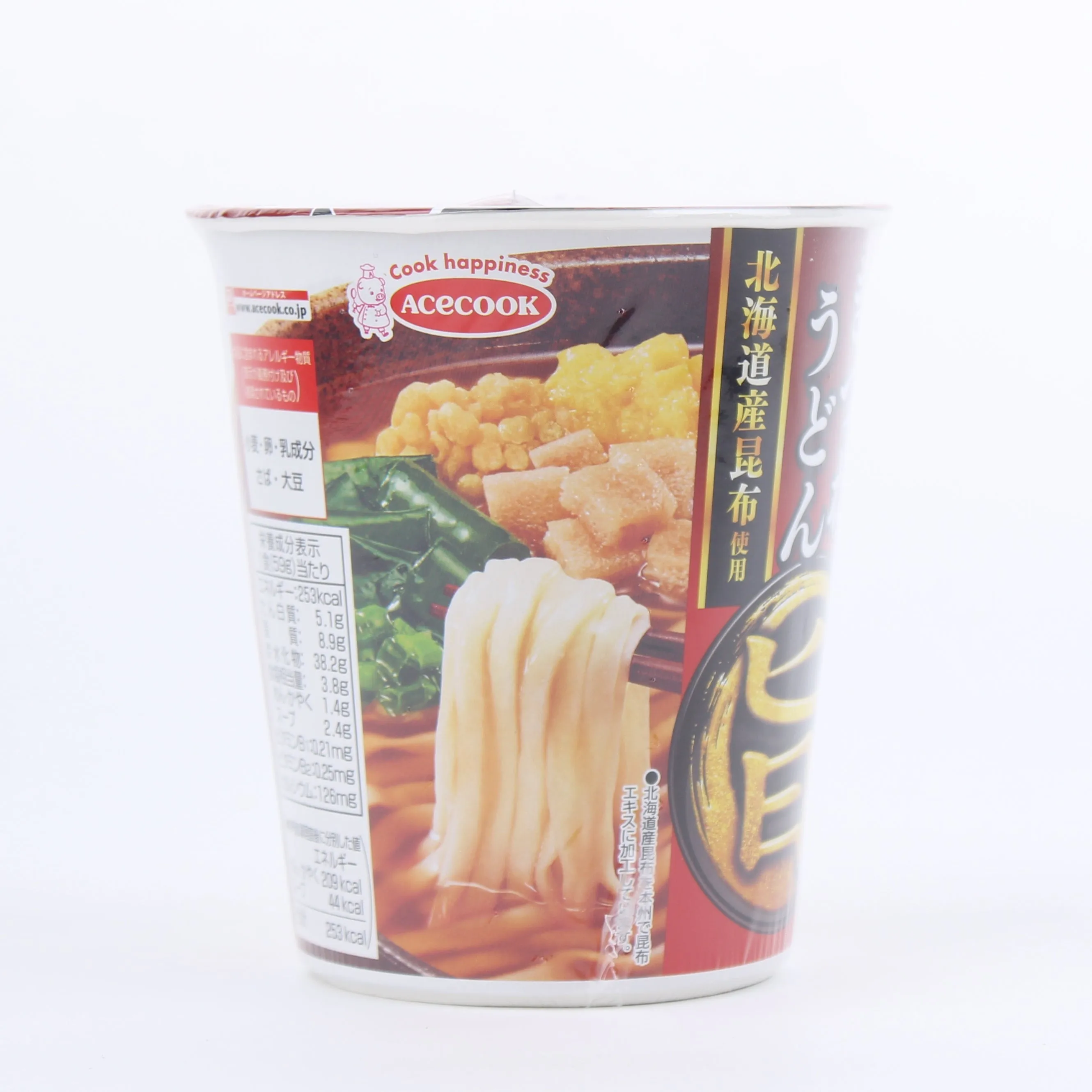 Acecook Maruuma In Cup With Deep Fried Tofu Instant Udon Noodles 59 g