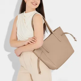 Ashley Tote Bag in Soft Tan