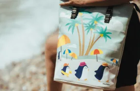 Bolso Shopper Pingüinos de Vacaciones