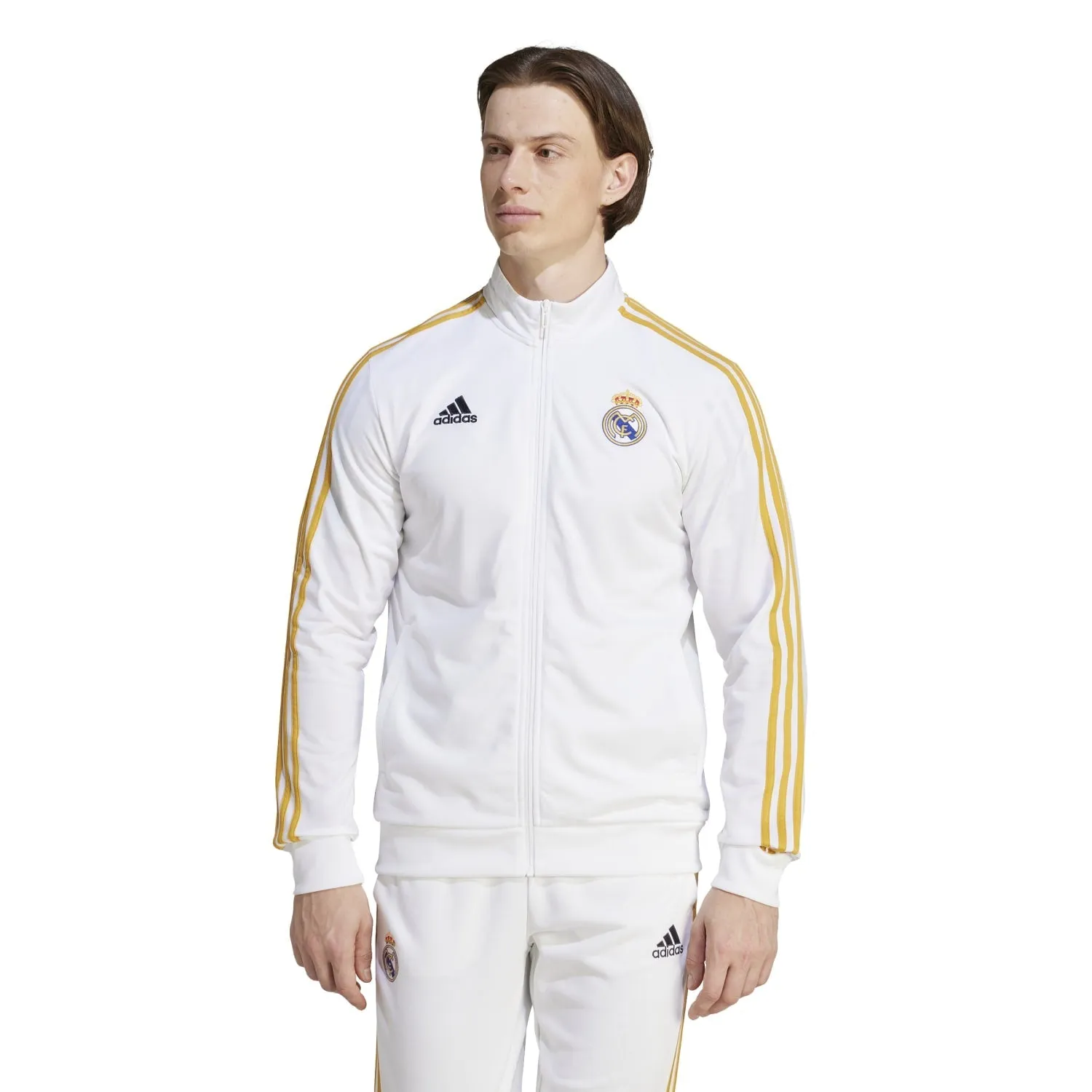 Chaqueta Chándal adidas Hombre DNA 23/24 Blanca