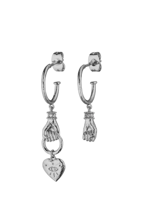 Cleo Earrings Silver