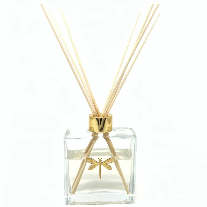 Dragonfly Reed Diffuser - Luxury Linen