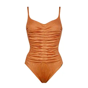 Glance Ruched Underwired Swimsuit