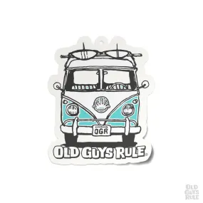 'Good Vibes' Air Freshener - New Car (Turquoise)