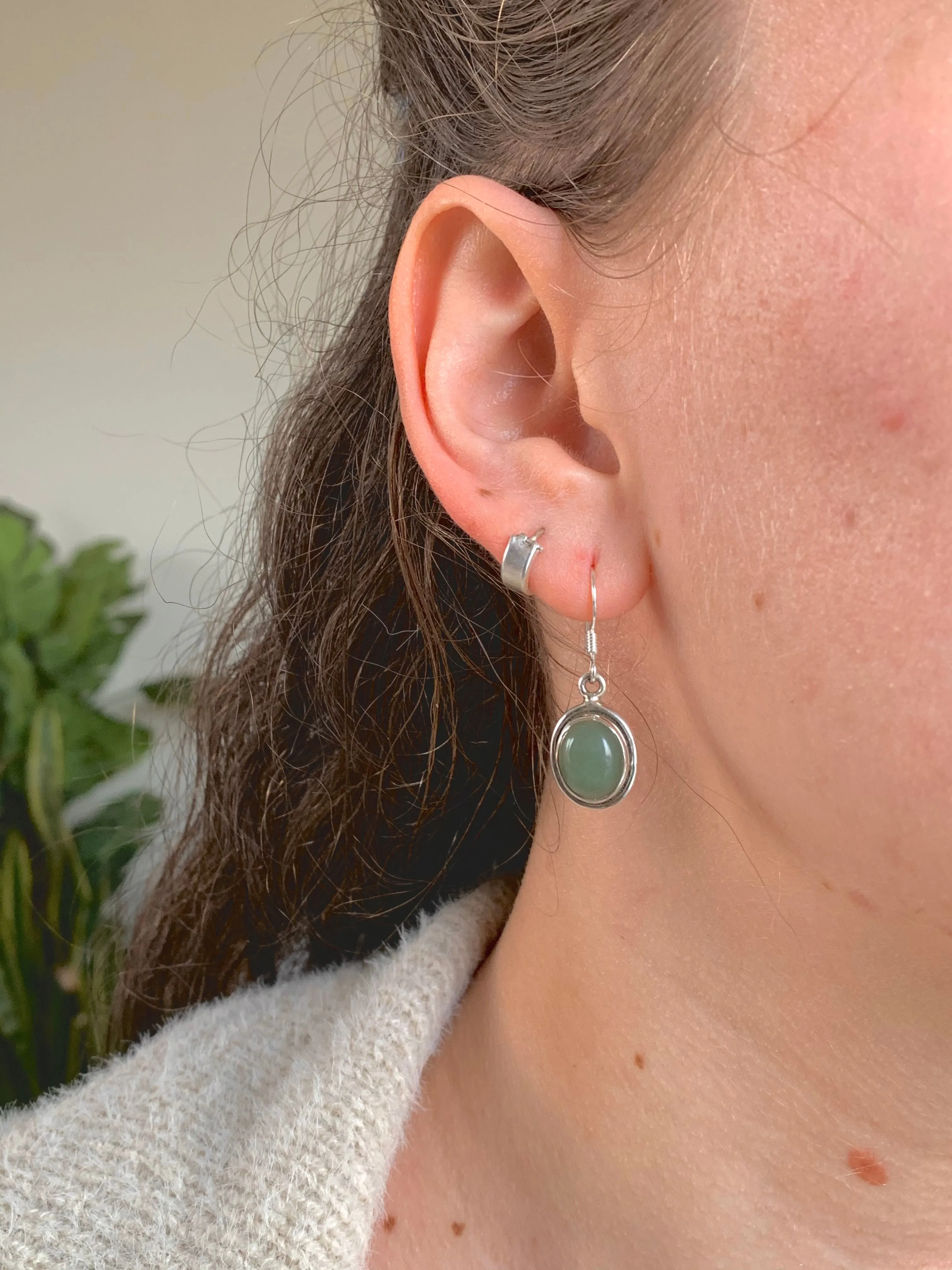 Green Aventurine Brea Earrings