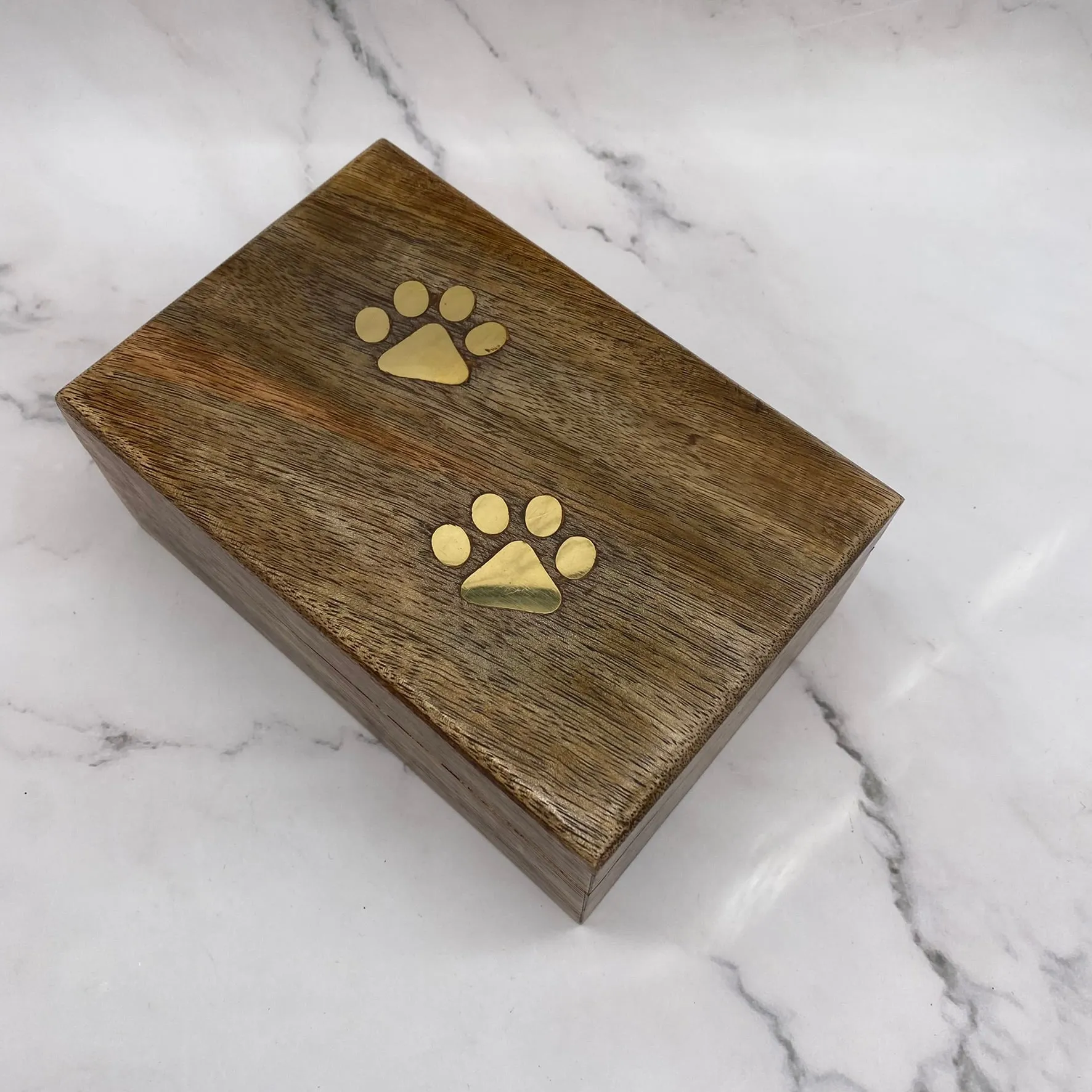 Handcarved Boxes, Wooden Storage Box, Paw Design Cute Jewelry Box, Tarot Boxes, Stash Boxes, Home Decor