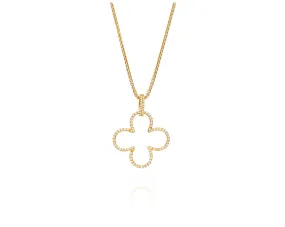 Horseshoe Clover Necklace