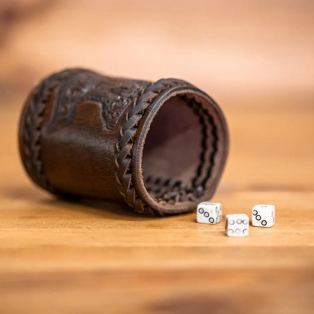 Mjolnir Leather Dice Shaker