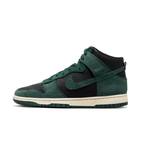 NIKE DUNK HIGH RETRO PREMIUM - BLACK/FADED SPRUCE-BLACK-LIGHT CREAM