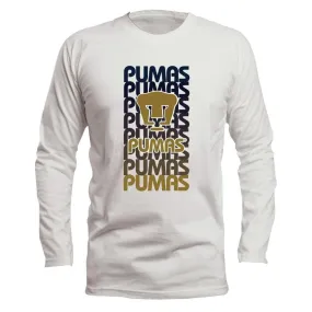 Playera Pumas UNAM Hombre Manga Larga Degradado OD77221