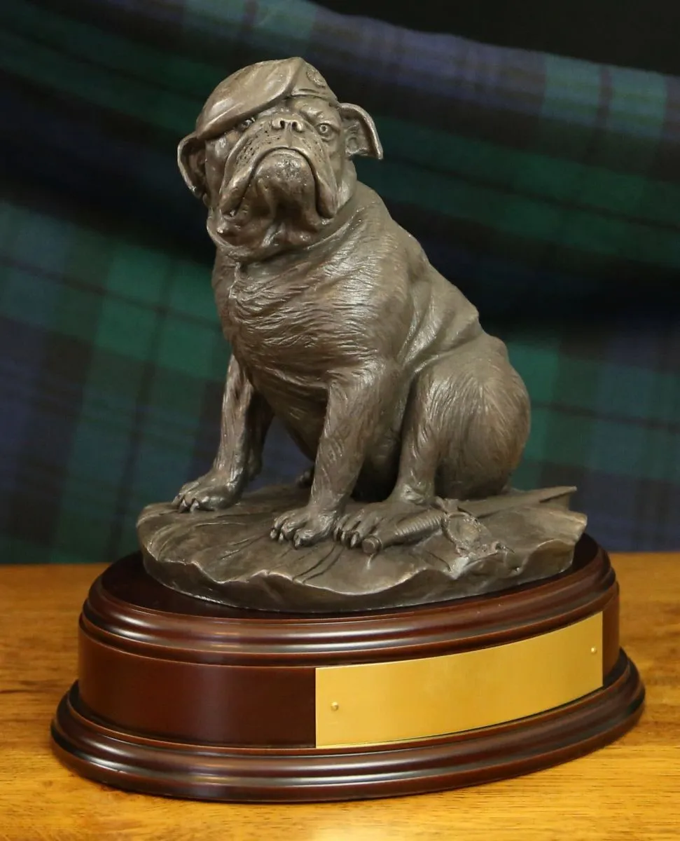 Royal Marine Bulldog - Bronze B77c