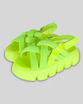 Sandalias Cross Verde