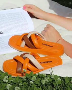 Sandalias Garnier Naranja