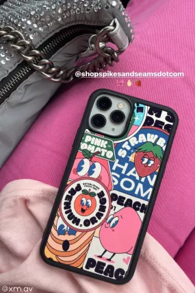 Vintage Stickers iPhone case